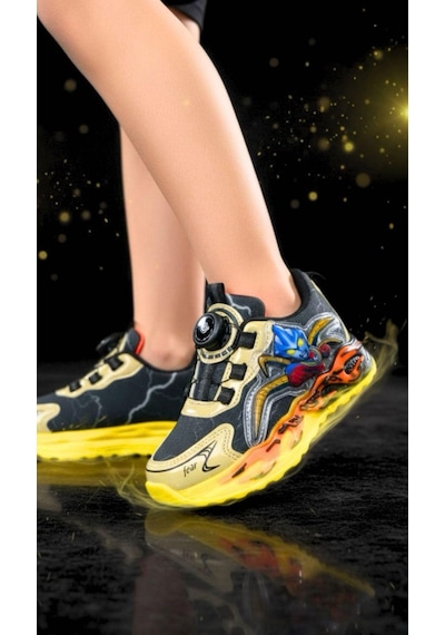 Gala Akıllı Bağcık Karakter Baskılı Erkek Çocuk Sneaker Sarı