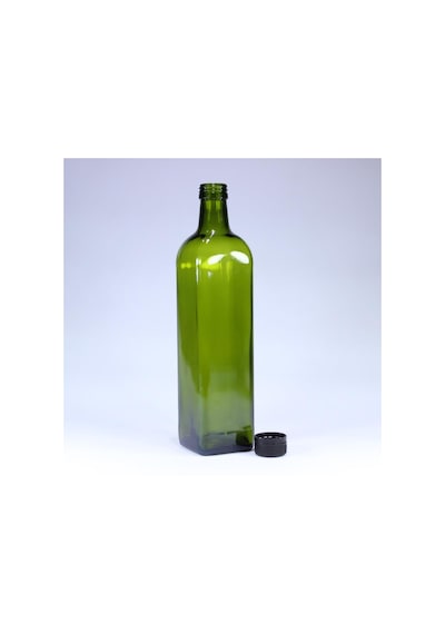 Zeytinyağı Şişesi Yağdanlık Sosluk Sirkelik 750 Ml Koyu Yeşil Marasca