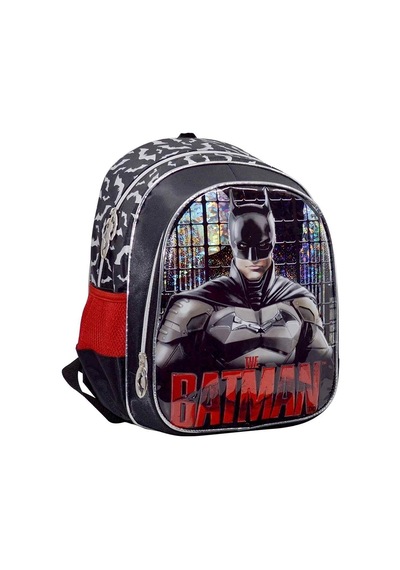 Minidükkanım Batman Okul Çantası 1228 Siyah Gri