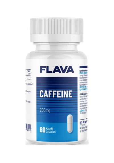 Caffeine 200mg - 60 Kapsül