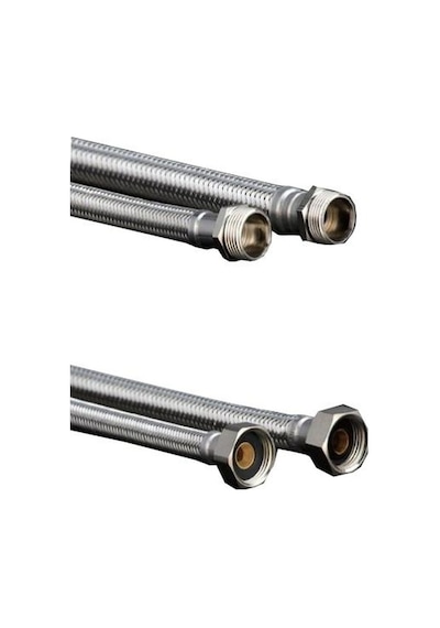 1/2X1/2 Nipelli Flex Hortum 30 cm
