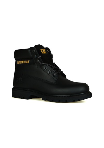 Caterpillar Colorado Hakiki Deri Siyah Erkek Bot-siyah Deri Siyah