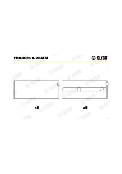 Ana Yatak - Dacia Sandero, Duster - Glyco-h1080525mm