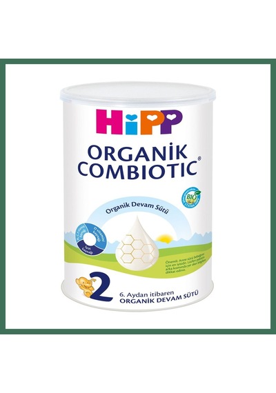 2 Organik Combiotic Bebek Sütü 350 Gr -Bss