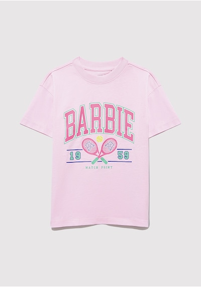 Mavi Loose Pembe Kız Çocuk T-shirt M7610312-8695 Pembe