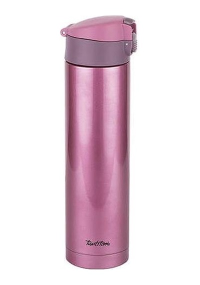 Tantitoni Pembe Kapaklı Paslanmaz Çelik Termos 450Ml