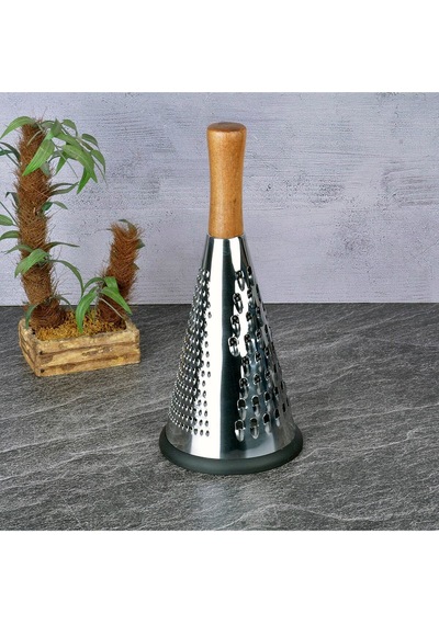 Ahşap Saplı Huni Rende 22cm Çelik Diğer