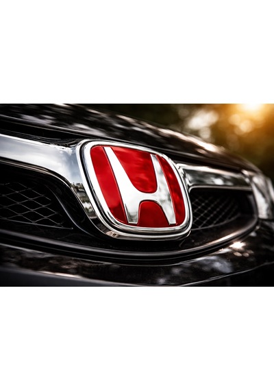 Honda Civic Fd6 2006-2012 Model Uyumlu Ön Kırmızı Logo Oem Kalite 0