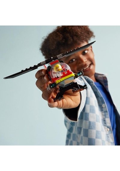 LEGO® City İtfaiye Kurtarma Helikopteri 60411 5+ Yaratıcı Oyuncak Yapım Seti - 85 Parça