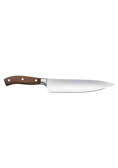Victorinox 7.7400.22g 22cm Gül Ağacı Grand Maître Dövme Çelik Doğrama Bıçağı, Hediye Kutulu Çok Renkli