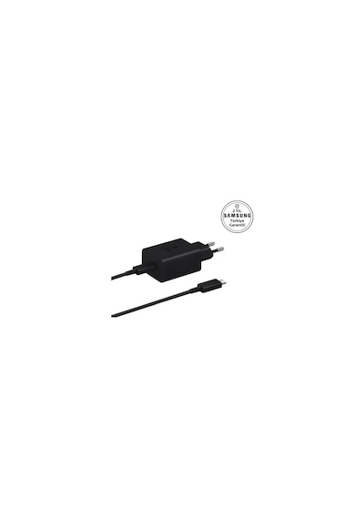 Samsung Uyumlu 45w Type-c Süper Hızlı Şarj Cihazı Siyah Type-c To Type-c Kablolu Samsung Uyumlu 45w Type-c Süper Hızlı Şarj Cihazı Siyah Type-c To Type-c Kablolu