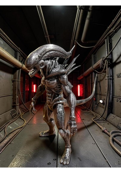 Alien Figür 25 Cm V2