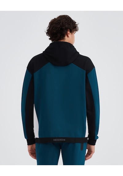 Skechers M 2Xı-Lock Hoodie Sweatshirt Erkek Petrol Sweatshirt S232193-405 Petrol
