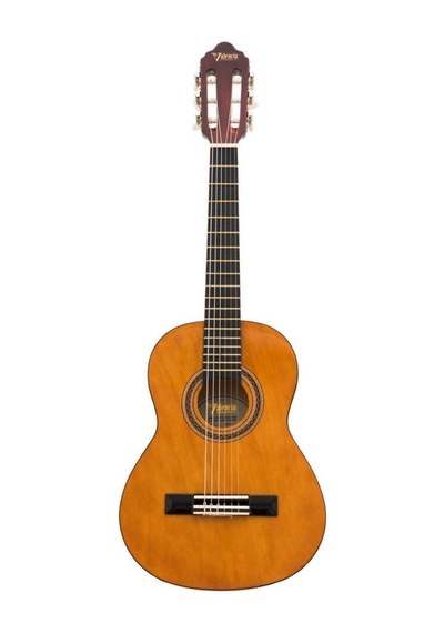 Valencia Vc101t Klasik Gitar 1/4 Naturel Sap Çelikli - Doğal Ahşap Tonu - Eğitim
