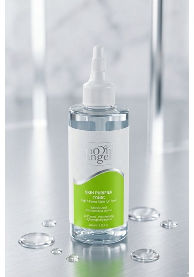Skin Purifier 3 Lü Cilt Bakım Seti Yağlı Ve Karma Ciltler İçin Temizleyici Jel Tonik Ve Serum Seti