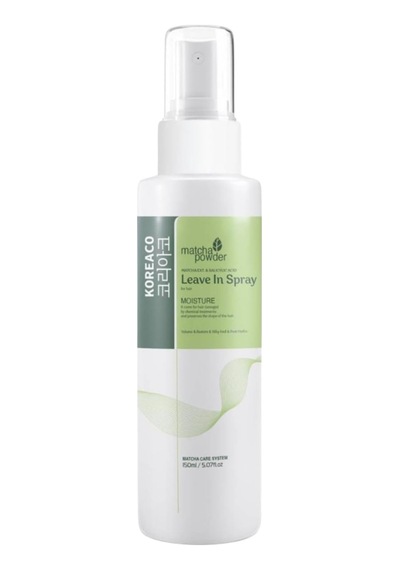 Matcha Mucize Leaving In Spray Nemlendirici Hacim Veren Yapılandırıcı Saç Spreyi 150 Ml Açık