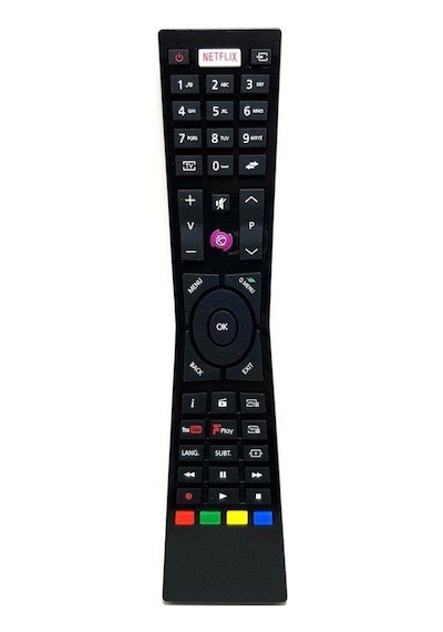 Vestel Uyumlu T1380 Netflix-Youtube Tuşlu Smart Led Tv Kumanda