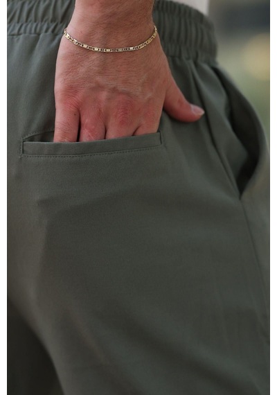 Madmext Çağla Yeşili Regular Fit Erkek Pantolon E6574