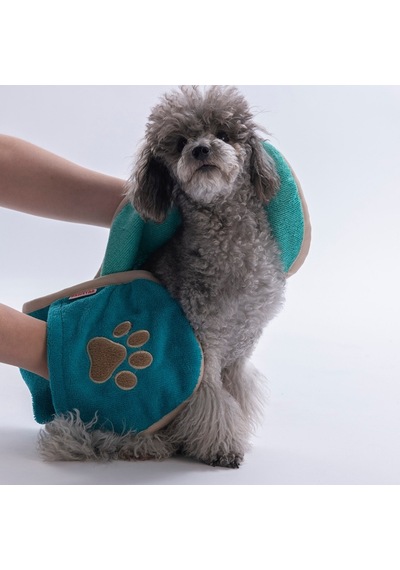 Turquoise Turkuaz Evcil Hayvan Kurulama Havlusu-köpek Kurulama Havlusu- Kedi Kurulama Havlusu