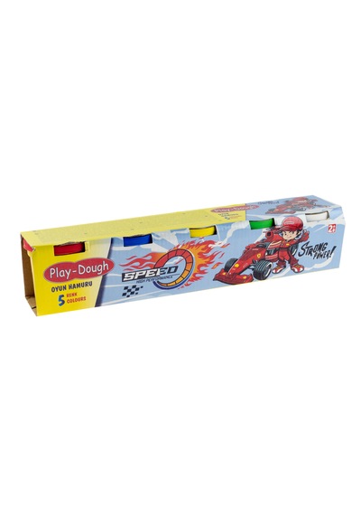 Oyun Hamuru 5 Renk F1 Yarışçı 5 100 Gram