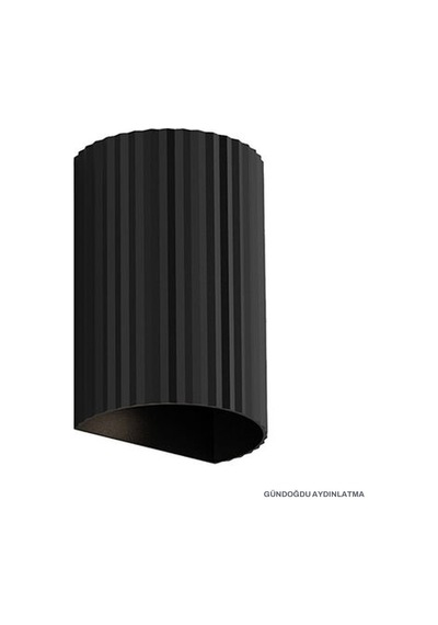Jupıter Siyah 2x5w Gu10 Duy Dekoratif Beyaz Duvar Aplik - Ev600-s