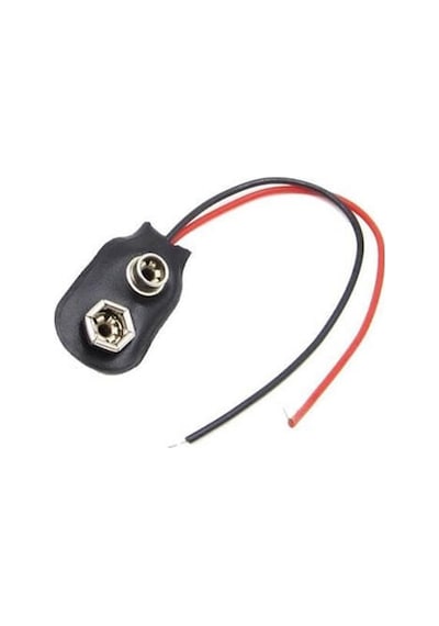9v Pil Soket Başlığı
