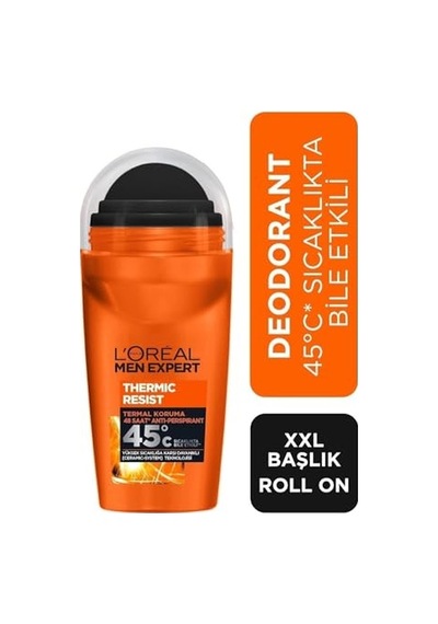 L Oréal Paris 2'li Men Expert Thermic Resist Anti-perspirant Roll On Deodorant Seti