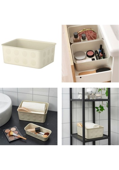 Nojig Düzenleyici Kutu 20x25x10 Plastik Ekru Tr Diğer