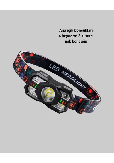 Gld-spt- Hs241 Kafa Lambası Kırmızı