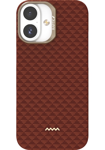 Apple Uyumlu iPhone 17 Kılıf M-safe Şarj Özellikli Raptic Aramid Skin Origin Serisi Kapak Kırmızı Apple Uyumlu iPhone 17 Kılıf M-safe Şarj Özellikli Raptic Aramid Skin Origin Serisi Kapak Kırmızı