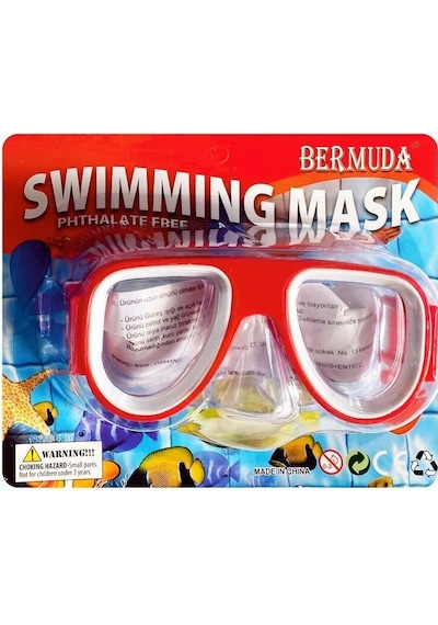 Bermuda Ak407 Maske 1 Adet- Karma Renk Çok Renkli