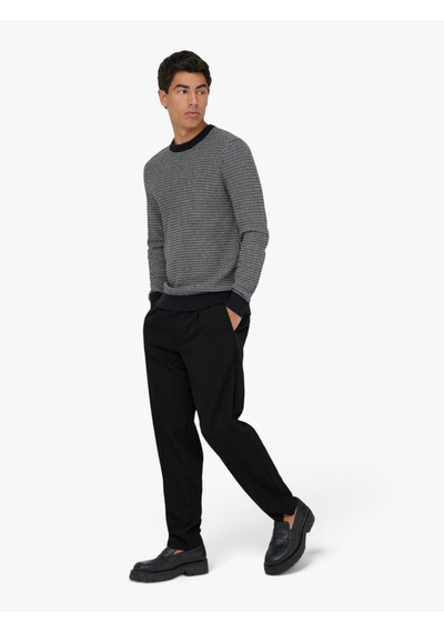 Only & Sons Onsmıro Taılored Tap 0346 Pant Frml Noos Erkek Siyah Pantolon - 22035160