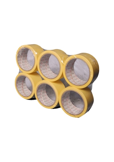 6 Lı 48Mm Kağıt Bant Maskeleme Bandı