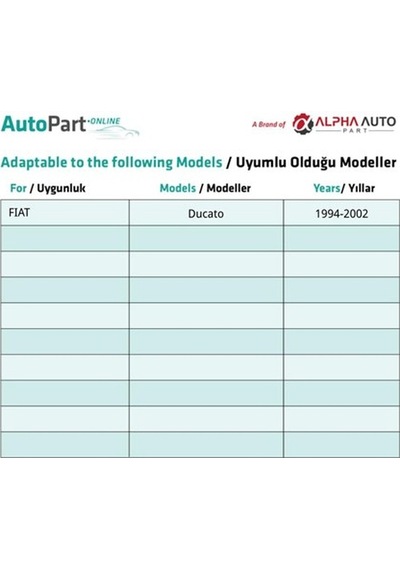 Fiat Ducato için Döşeme Klipsi-Koyu Kahve- 1 Adet