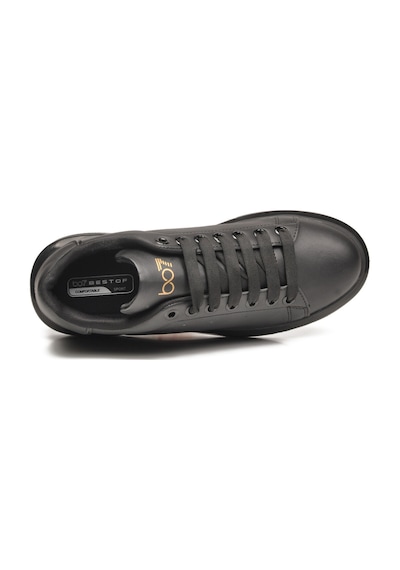 Siyah Bağcıklı Erkek Sneaker Bst-628 M Siyah-siyah