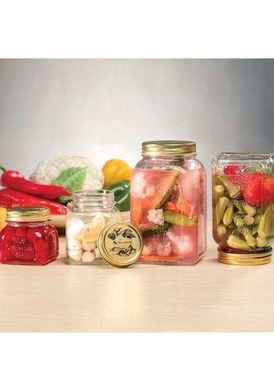 80390 Homemade Kavanoz - 1,5 Lt Beyaz