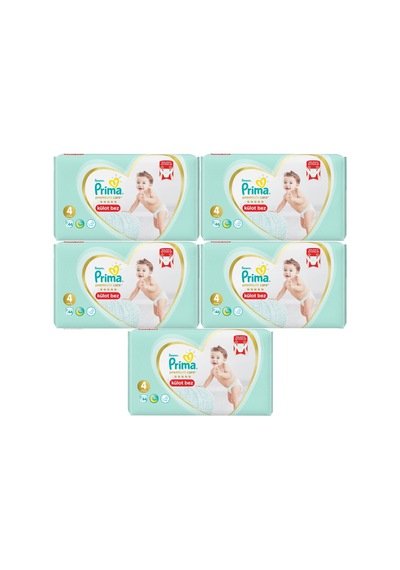 Prima Premium Care Külot Bebek Bezi Beden:4 (9-15Kg) 220 Adet Meg