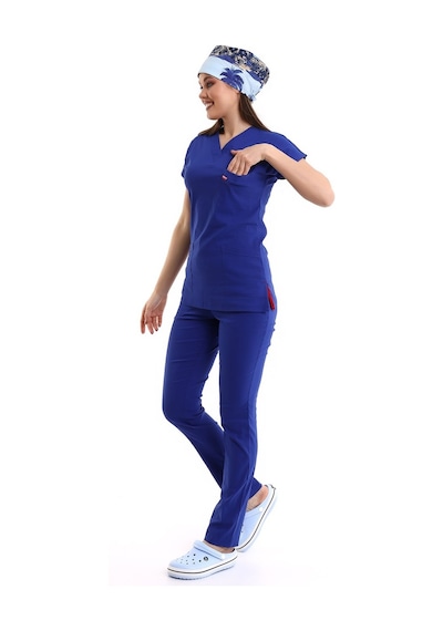 Bflex Yarasa Kol Forma Takım - 4816 Saks Mavisi-6104