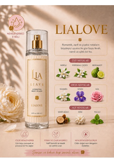 Lıalove Vücut Spreyi 200 Ml