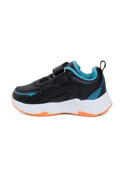 M.P MP 242-3357pt Patik Erkek Çocuk Sports Casual Ayakkabı Siyah - Mavi 26 Mavi - Siyah