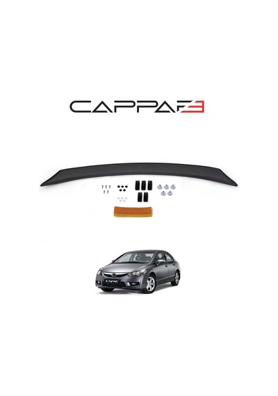 Honda Civic 2006-2012 Yıl Aralığı Uyumlu Kaput Rüzgarlık 3mm
