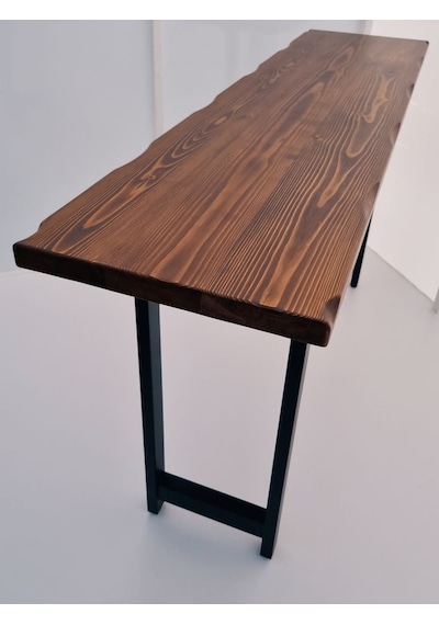 Bintaşmobilya Kütük Bar Masası 200X50.Cm