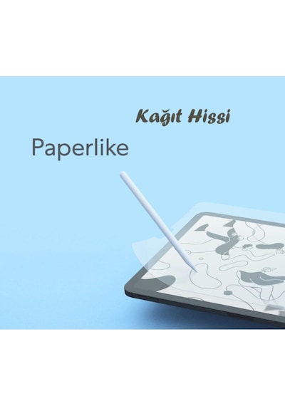 Casper S20 10.1'' Uyumlu Paperlike Nano Kırılmaz Ekran Koruyucu Kağıt Hissi