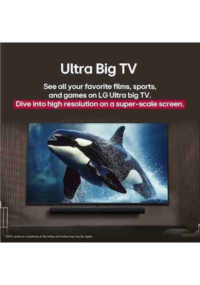LG 65UA84006LB 4K Ultra HD 65" 165 Ekran Uydu Alıcılı webOS Smart LED TV