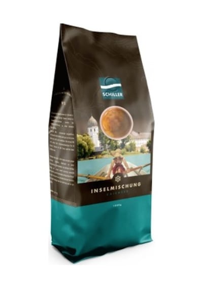 Schiller Kaffeerösterei Inselmischung Çekirdek Kahve 1 KG