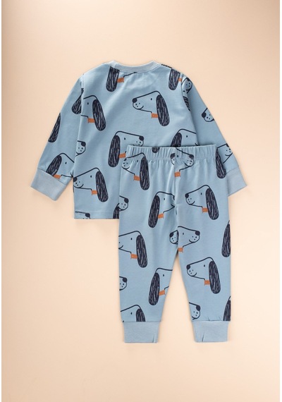 Cigit Pijama Takım 1-7 Yaş Mavi