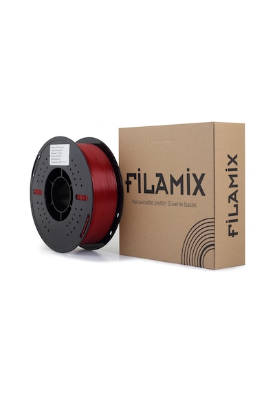 Filamix Pla Sparkle Filament 1.75mm 1kg-red Sparkle Simli