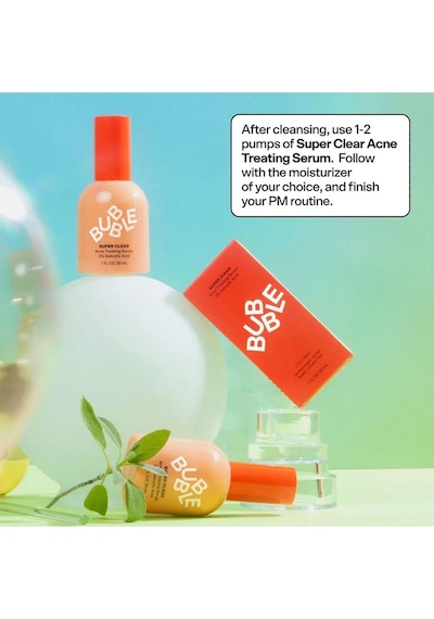 Bubble Skincare Super Clear Salisilik Asitli Arındırıcı Yüz Serumu 30ml
