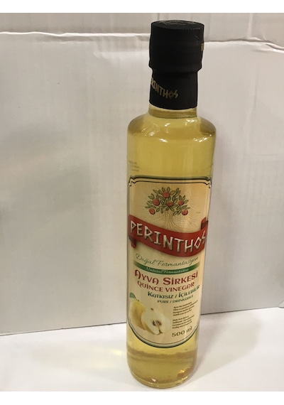 Perinthos Doğal Ayva Sirkesi Cam Şişe 500 ML