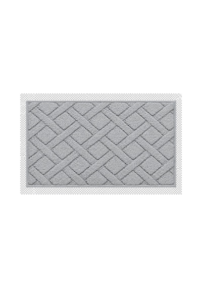 Dış Kapı Balkon Banyo Mutfak Paspası Dijital Baskı 40 X 60 Cm Gri - 931371538 Gri